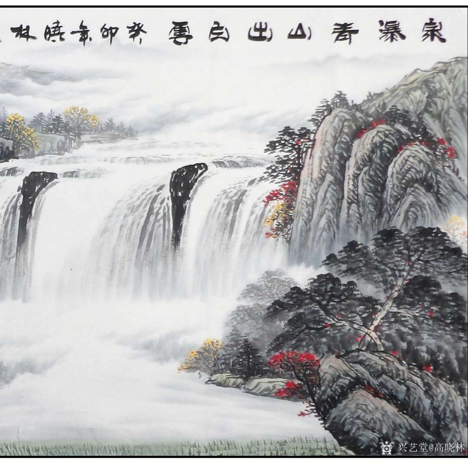 高晓林国画作品《高晓林（3840）》【图3】