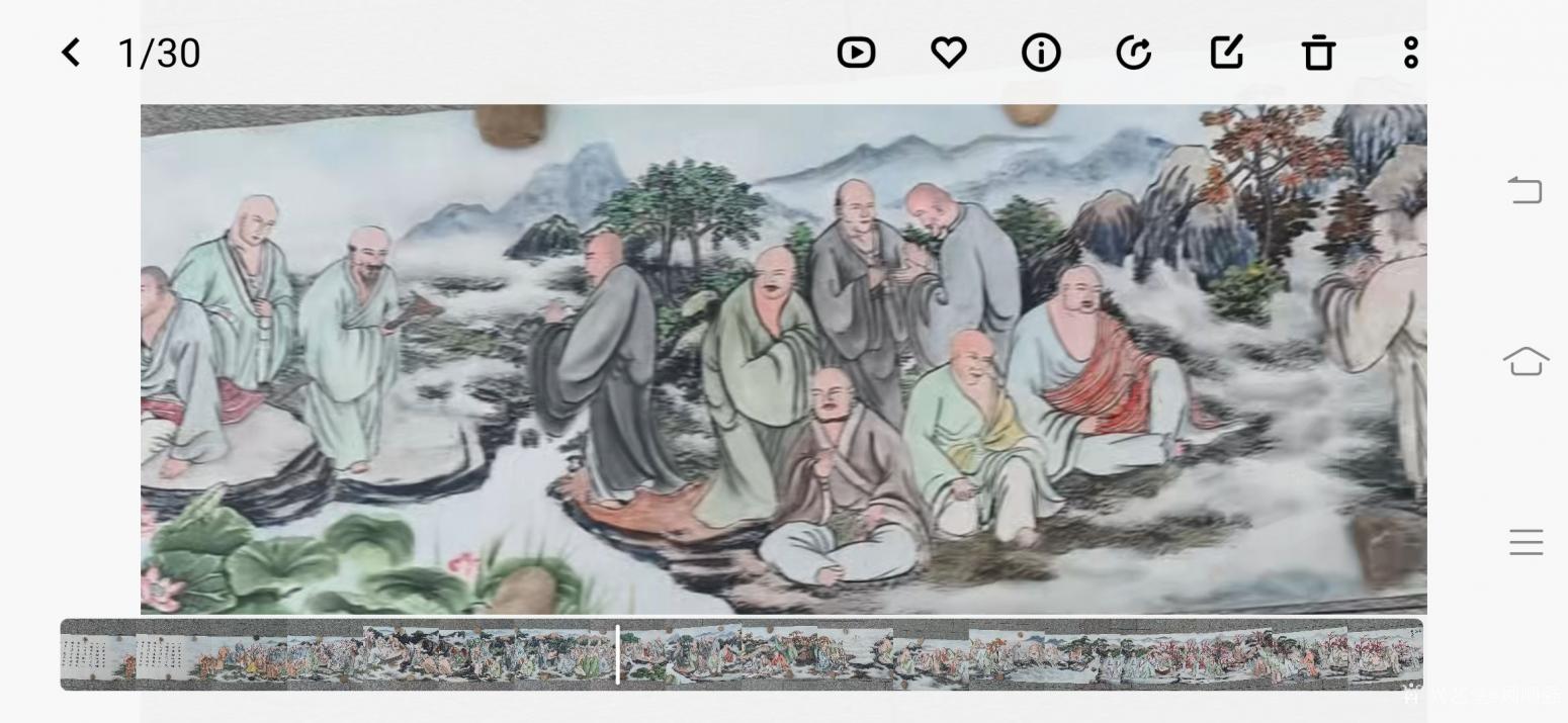 顾顺强国画作品《清明上河图》【图5】