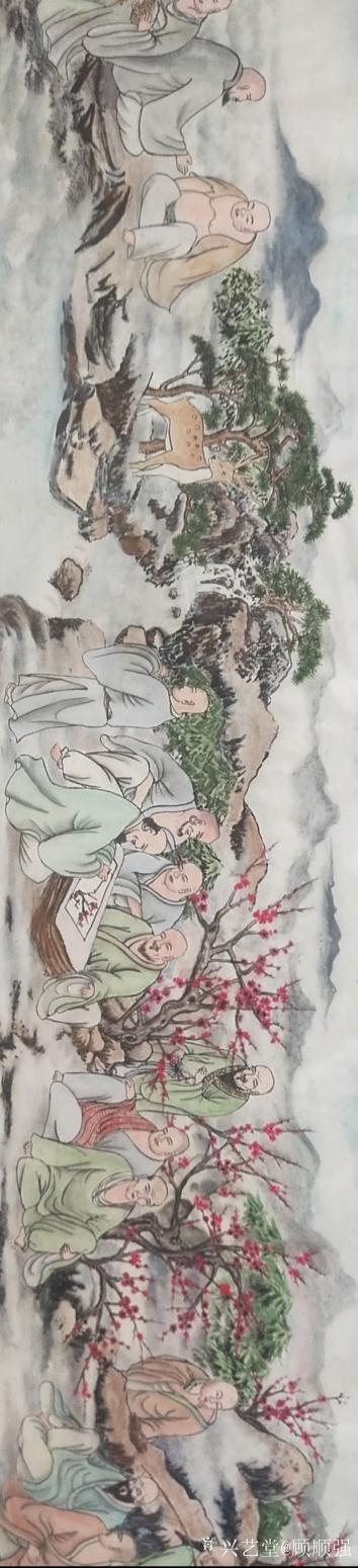 顾顺强国画作品《清明上河图》【图6】