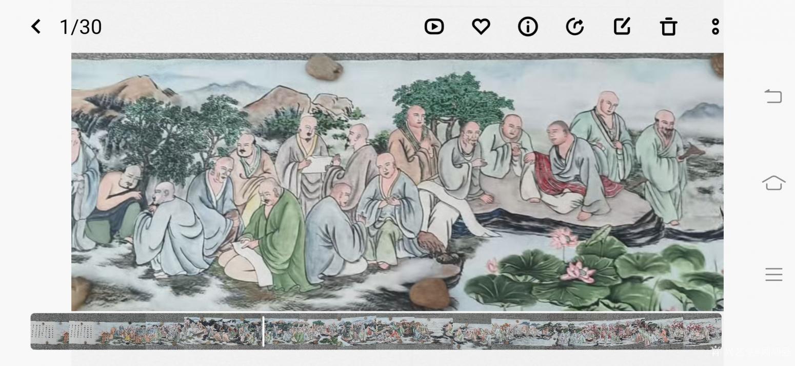 顾顺强国画作品《清明上河图》【图8】