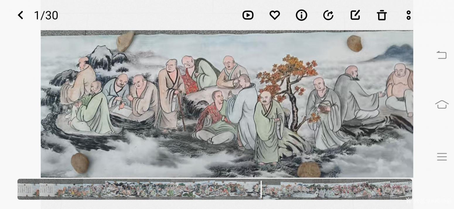 顾顺强国画作品《清明上河图》【图11】