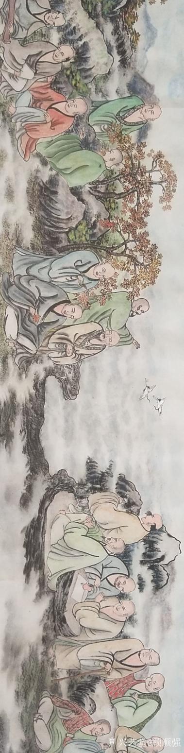 顾顺强国画作品《清明上河图》【图12】