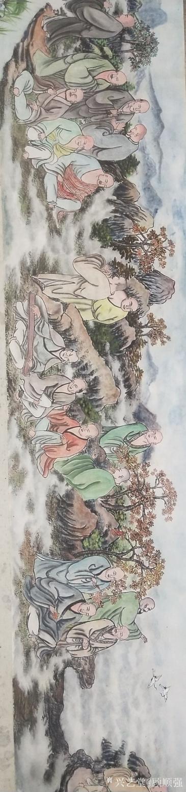 顾顺强国画作品《清明上河图》【图19】