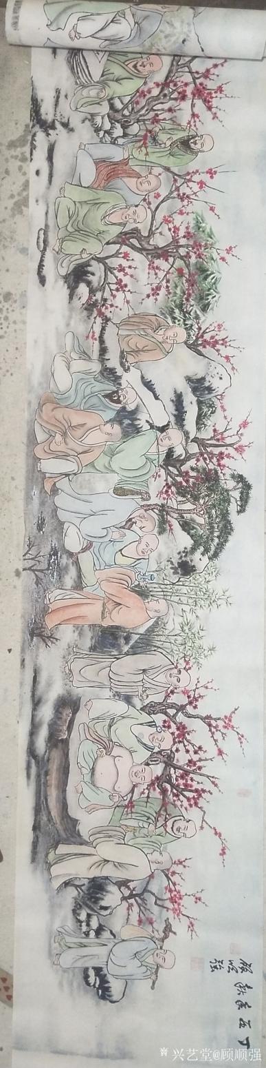 顾顺强国画作品《清明上河图》【图21】
