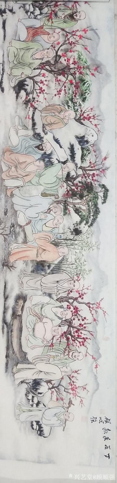 顾顺强国画作品《清明上河图》【图25】