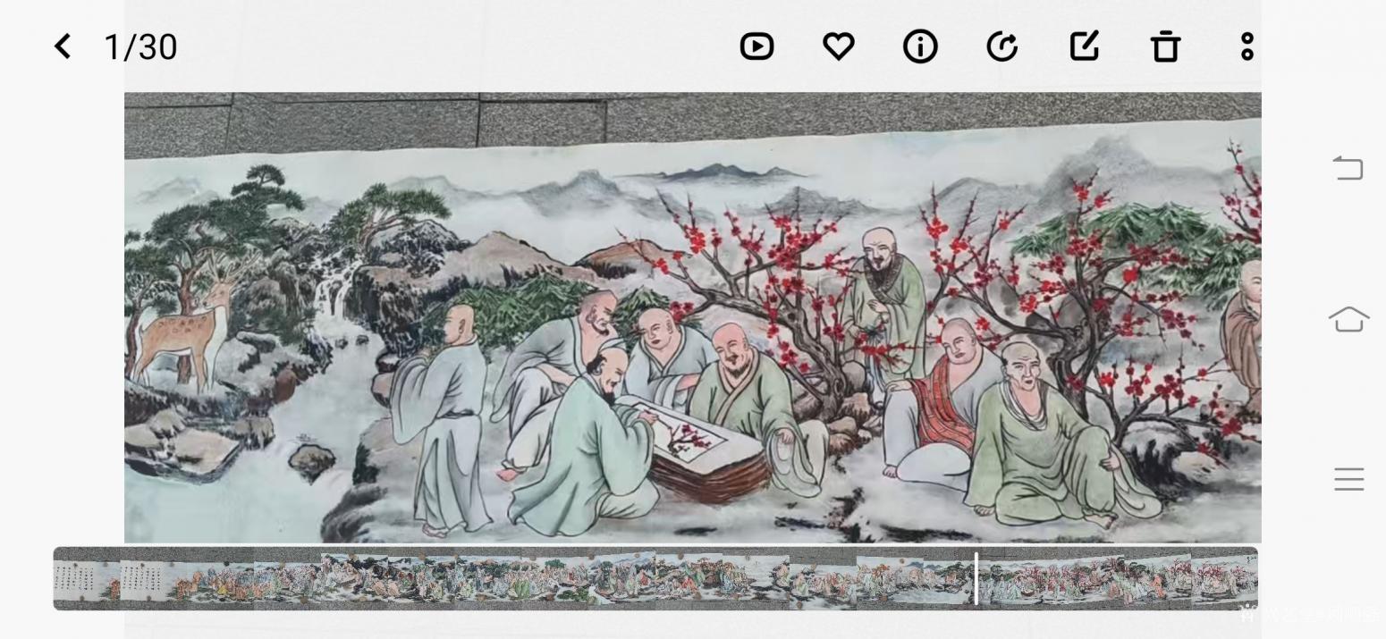 顾顺强国画作品《清明上河图》【图26】