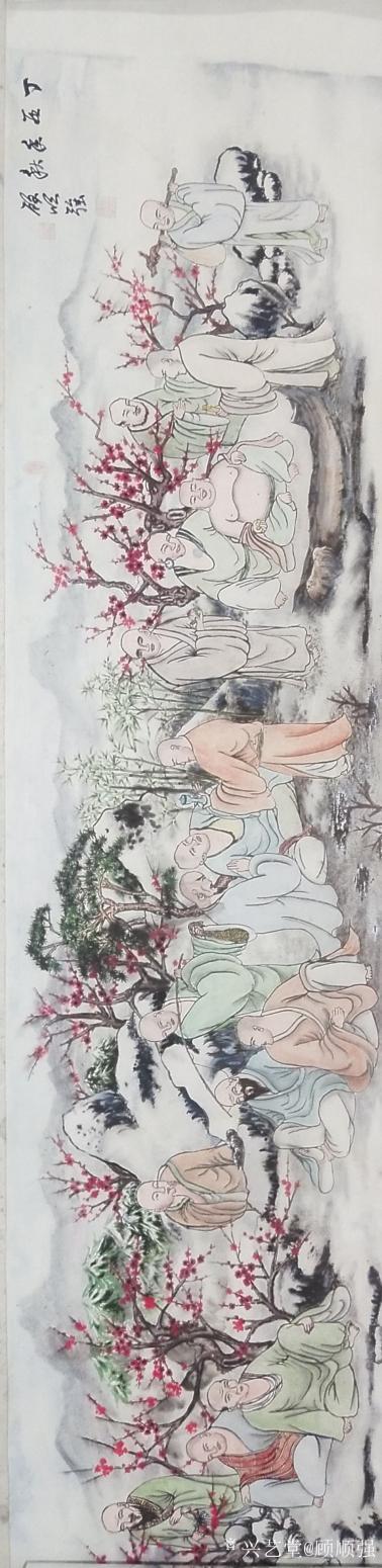 顾顺强国画作品《清明上河图》【图39】