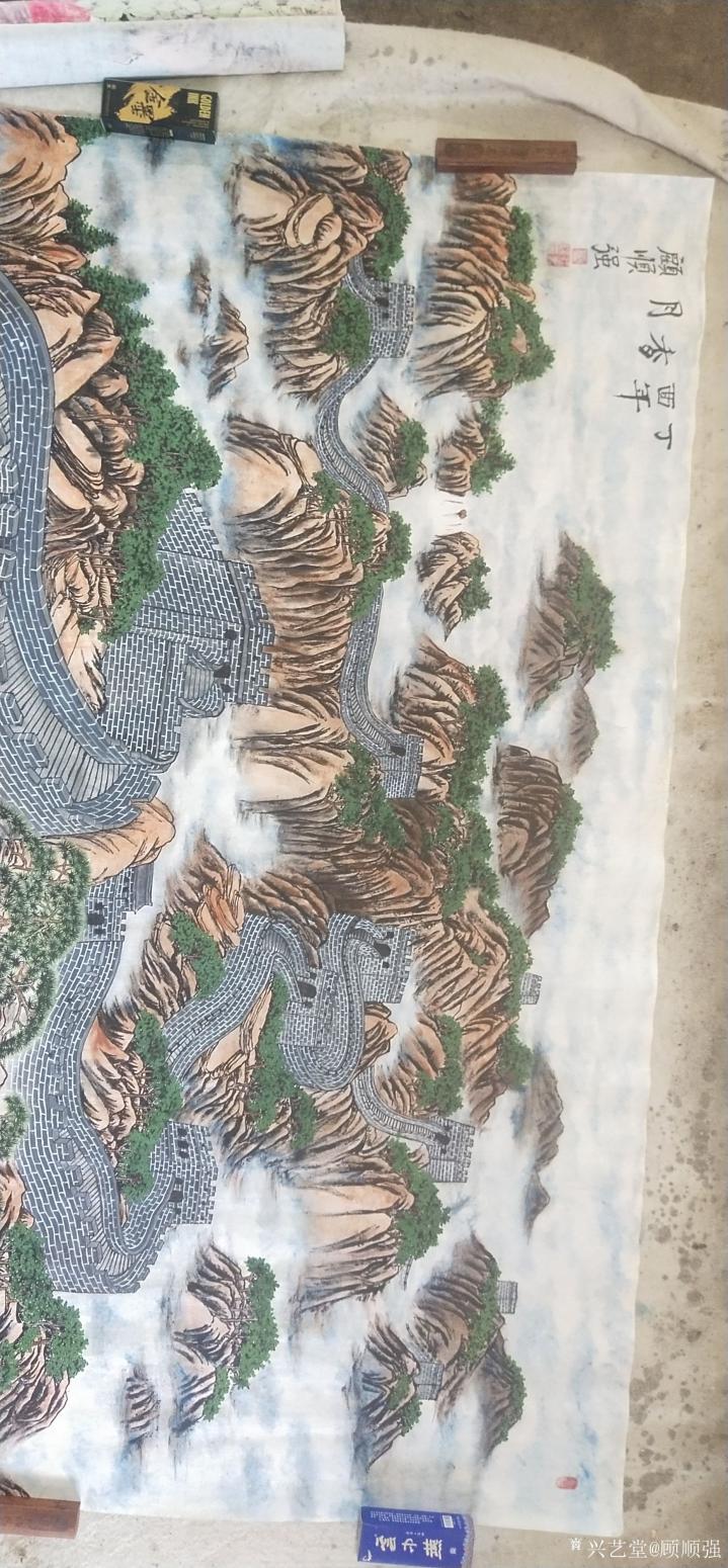 顾顺强国画作品《清明上河图》【图41】