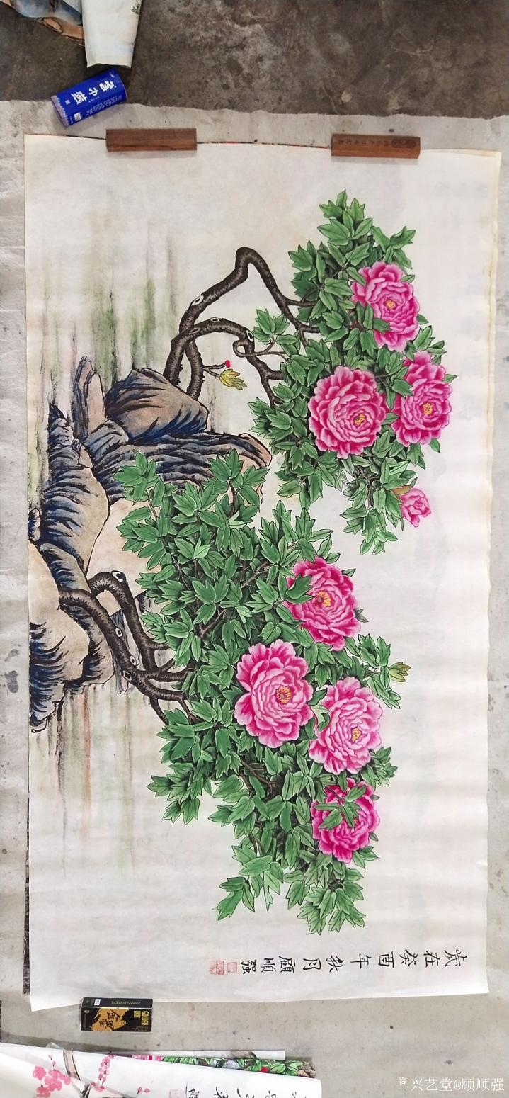 顾顺强国画作品《顾顺强手绘》【图3】