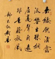 艺术家郭大凯日记:大凯书法，每日一品。【图1】