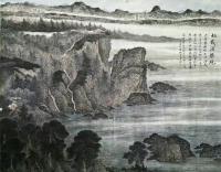 艺术家刘名杰日记:本人作品丁酉《北戴河胜境》规格180cm.145cm【图0】