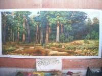 艺术家罗鸿羽日记:油画作品 《丛林》《原野》《山涧》《故乡》，欢迎来照片订制，【图1】