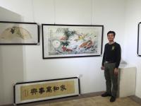 艺术家谭松涛荣誉:参加了二0一七年的同心园工程公益捐书画慈善活动。【图3】