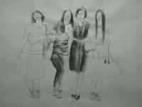 艺术家任燕日记:终于勾出来了 都看到画家场面上的潇洒 有谁知多少不眠夜的【图0】