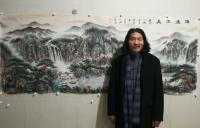 艺术家胡宝成日记:本人作品小八尺245/98全手绘。【图0】