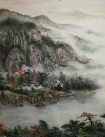 艺术家胡宝成日记:本人作品小八尺245/98全手绘。【图2】