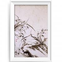 艺术家周牧天日记:水墨兰花【图0】