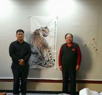 艺术家穆振庚日记: 穆振庚，狮虎画家，1957年正月24日生于河北固安县城。自【图0】