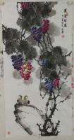 艺术家韩宗华日记:天冷，吃葡萄吧，不够吃的还有,大家别客气。快过年了，成双成对【图1】
