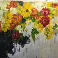 艺术家周海波日记:油画《金色年华》, 北欧风格流行版!周海波【图0】