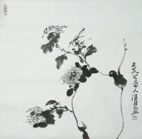 艺术家胡小炜(润德)日记:四尺斗方花鸟
胡小炜、字润德号【图0】