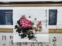 艺术家李同辉生活:我去北部商城参加书画家笔会,有兴趣的朋友请前来观赏指导。【图2】