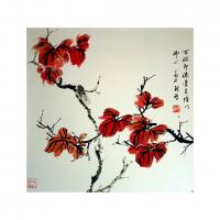 艺术家张清永日记:一张国画小品,不俗即仙骨,多情乃佛心。【图0】