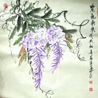 艺术家苏进春收藏:汕头客户订单,国画《荷气生财》《紫气东来》,【图1】