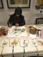 艺术家徐如茂日记:老徐的工作台面。一个不欣赏自已的人难于快乐。三毛手记。【图0】