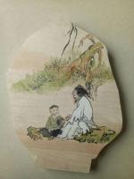 艺术家陈刚收藏:来的新东西,扇面改木片,是不是很有立体感啊【图4】