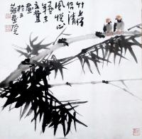 艺术家徐立业日记:作画要有自己的风格,《双簧图》《静以养心,俭以养仕》《清风高【图0】