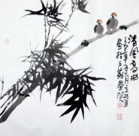 艺术家徐立业日记:作画要有自己的风格,《双簧图》《静以养心,俭以养仕》《清风高【图1】