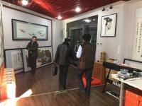 艺术家李尊荣收藏:2018万福到家,遍地的福字,王广然老师忙了一天的成果。【图1】