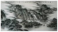 艺术家刘剑刚收藏:山水国画《云满山头树满溪》
尺寸180cmx97cm,《水【图0】