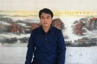 艺术家胡爱民日记:山水国画新作《江山多娇》,尺寸68x180cm,《银装素裹》【图2】