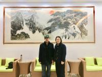 艺术家叶仲桥荣誉:受云浮市文广新局领导和市博物馆的邀请、为云浮市博物馆作画,把【图5】