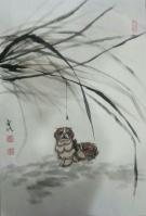 艺术家陈爱民日记:最新作品,斗方,有喜欢的可以联系私聊。陈爱民【图1】