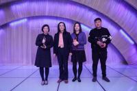 艺术家朱德茂生活:受金安华董事长盛情邀请,参加上海凯南建筑公司年会。【图2】