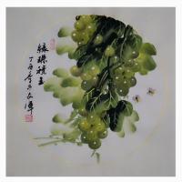 艺术家党文军日记:新作《绿珠积玉》•三尺斗方50x50,今日【立春】,这是新年【图0】