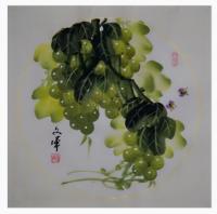 艺术家党文军日记:新作《绿珠积玉》•三尺斗方50x50,今日【立春】,这是新年【图1】