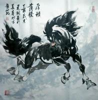 艺术家刘建国日记:近期习作,祝大家马到成功。【图0】