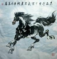 艺术家刘建国日记:近期习作,祝大家马到成功。【图1】