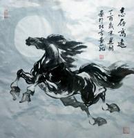 艺术家刘建国日记:近期习作,祝大家马到成功。【图3】