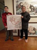 艺术家尚建国收藏:全国著名的书籍收家家卢慧杰大哥、红色记忆收藏家尤民虎老兄,行【图0】