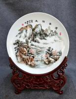 艺术家杨增超日记:中国奇石瓷画艺术,绘画新门类,每一件都是原创,无法仿制。作者【图1】