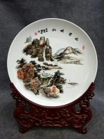 艺术家杨增超日记:中国奇石瓷画艺术,绘画新门类,每一件都是原创,无法仿制。作者【图2】