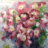 艺术家周海波日记:秋去冬来,万物复苏,清新话语。作者周海波。【图1】