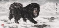 艺术家袁峰日记:写意藏獒,《鸿运当头》和《旺财》。袁峰作品【图1】