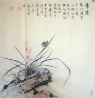 艺术家高志刚日记:我的国画《香遠》
规格:四尺斗方68x68cm
材料:仿【图0】