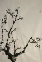 艺术家田君才日记:一组梅花练习。【图0】